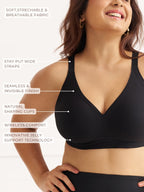 JellySupport Wireless Bra – Seamless, Comfortable & Invisible Under Clothing