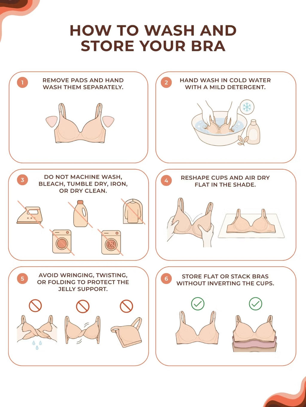 JellySupport Wireless Bra – Seamless, Comfortable & Invisible Under Clothing