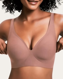 Invisible Jelly Lift Bra with Breathable Water Drop Hollow